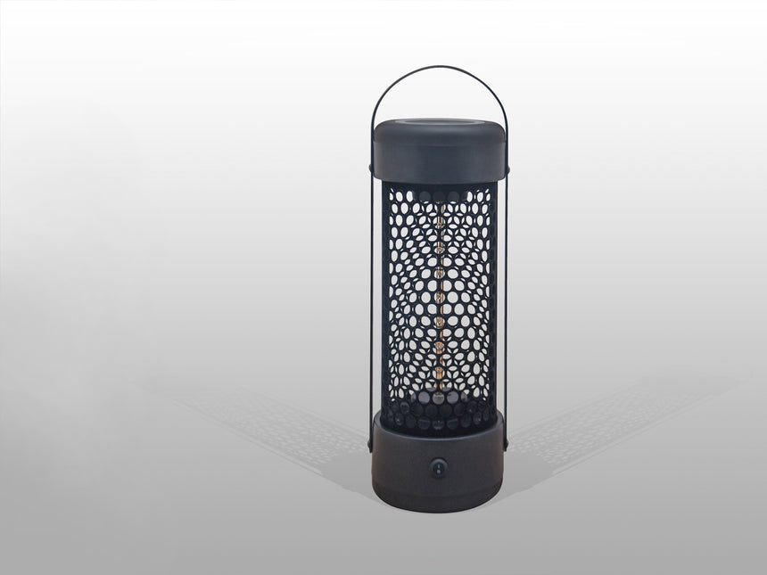 Estufa de terraza eléctrica Schuller Heat Black negro e - vista 2