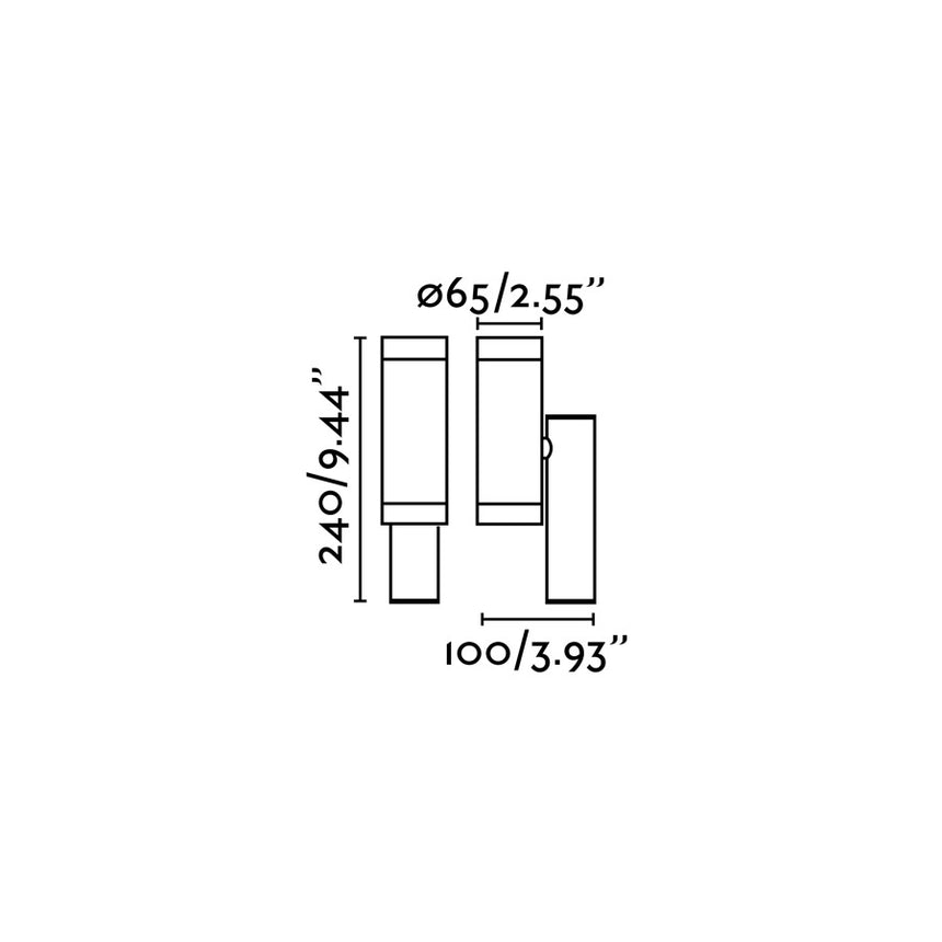 Faro 75500 - Dibujo técnico
