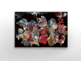 Cuadro fotografía impresa Schuller Peces Siam 150x100cm vista 2
