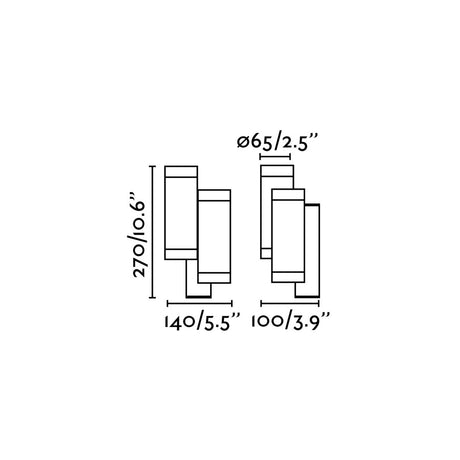 Faro 75503 - Dibujo técnico