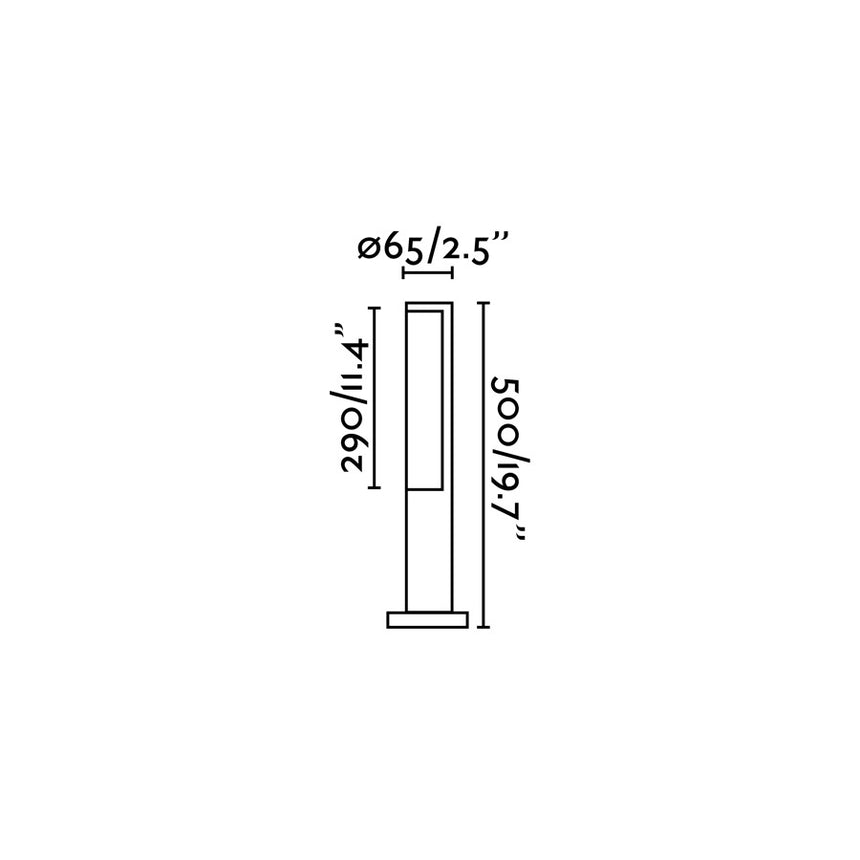 Faro 75522 - Dibujo técnico