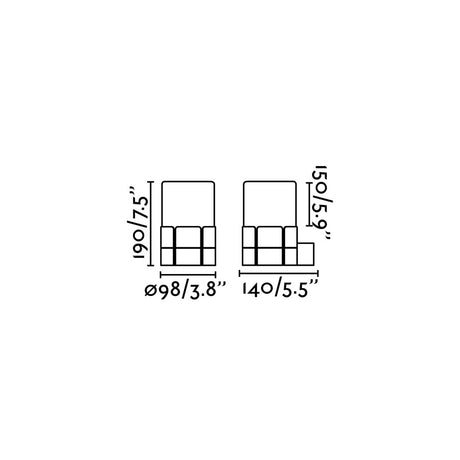 Faro 75533 - Dibujo técnico
