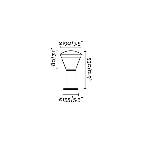 Faro 75537 - Dibujo técnico