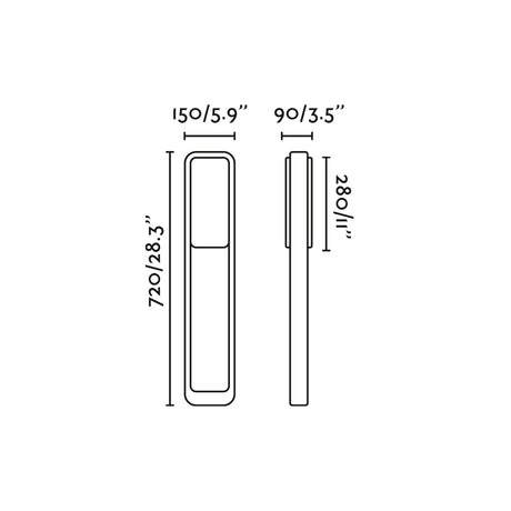 Faro 75541 - Dibujo técnico
