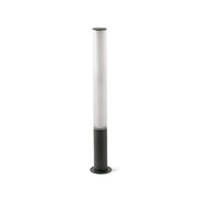Baliza de exterior Faro Tura 105cm LED gris oscuro 3000K IP65 280° translúcido 75546