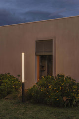 Baliza de exterior Faro Tura 205cm LED gris oscuro 3000K IP65 280° translúcido 75547 - vista alternativa