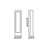 Faro TOTEM 611 Lámpara baliza gris 75553
