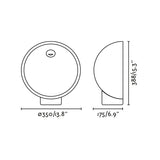 Baliza de exterior Faro Gaia 39cm LED gris 2700K IP55 75563 - imagen 3