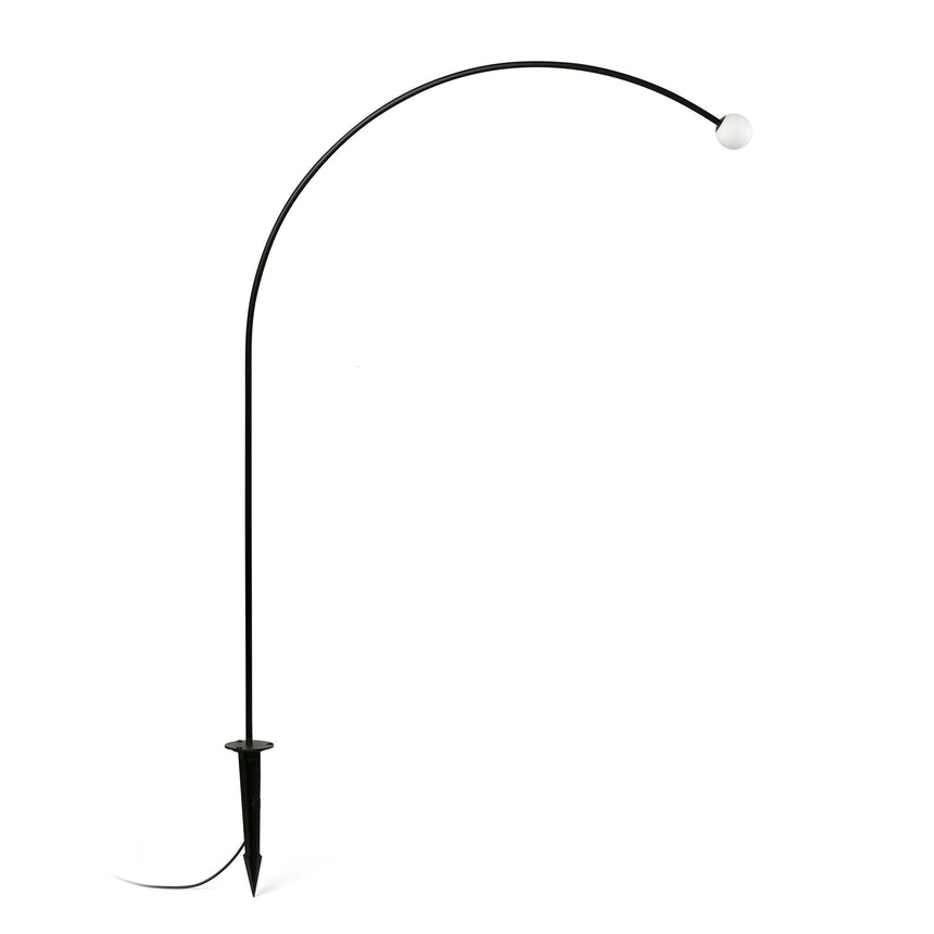 Estaca/Pincho de exterior Faro Cuca 146cm LED negro 2700K IP65 opal 119cm 75566