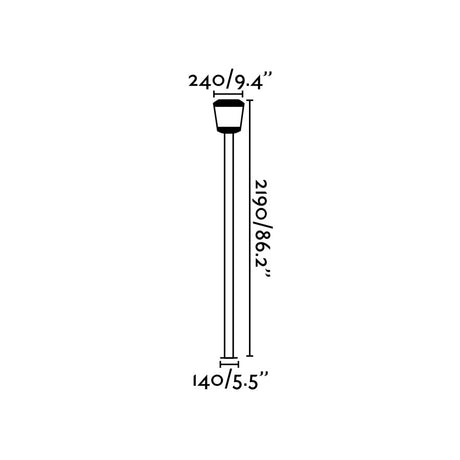 Faro 75607 - Dibujo técnico