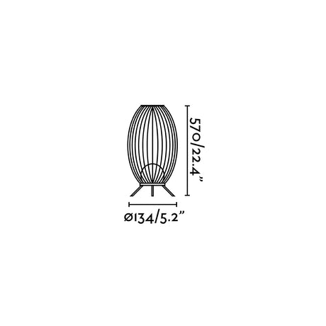Faro 75608 - Dibujo técnico