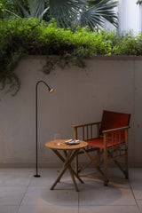 Baliza de exterior Faro Lily 119cm LED negro 2700K IP65 24V 75622