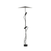 Baliza de exterior Faro Clap LED negro 3000K IP65 38° 24V 6W con pantalla 127cm 75705-233P