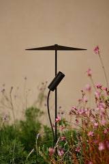 Estaca/Pincho de exterior Faro Clap LED blanco y negro 3000K IP65 38° 24V 6W 75708-233P