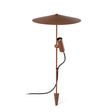 Estaca/Pincho de exterior Faro Clap 63cm LED marrón oxido 3000K IP65 15° 38° 24V 6W 75708-433P