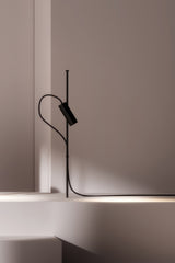 Estaca/Pincho de exterior Faro Clap LED negro 3000K IP65 38° 24V 6W 103cm 75709-233