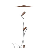 Estaca/Pincho de exterior Faro Clap 103cm LED marrón oxido 3000K IP65 15° 38° 24V 6W 75709-433P