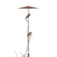 Estaca/Pincho de exterior Faro Clap 63cm LED marrón oxido 3000K IP65 38° 24V 6W 75709-433PDR