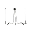 Lámpara colgante de exterior Faro Clap LED negro 3000K IP65 38° 24V 6W 75711-233
