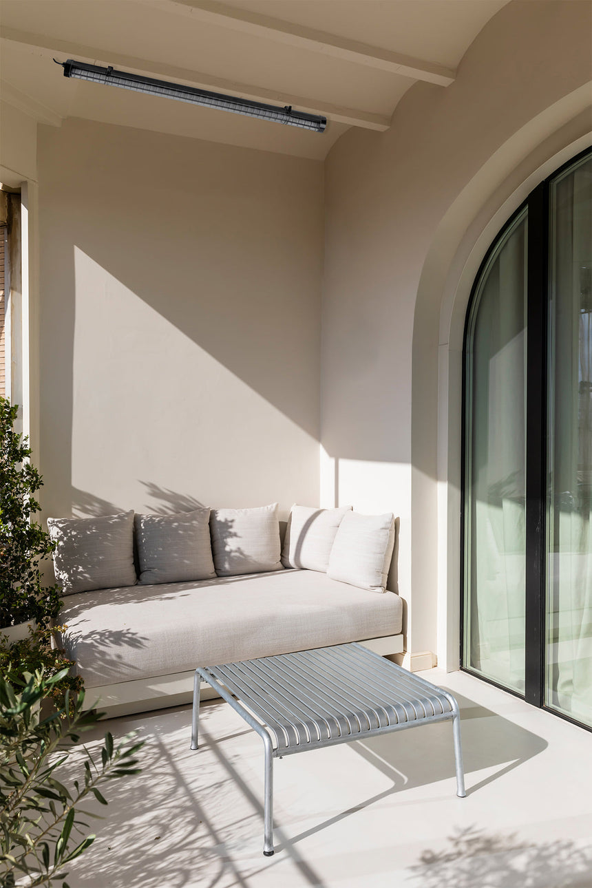 Plafón de exterior Faro Scuba LED negro 2700K IP65 80° 36W 120cm 75758