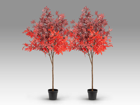Árbol artificial Schuller Arce Rojo, set de 2 758109X2