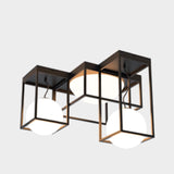 Plafón Liquidacion-1 Dto 70% Mantra negro 7600