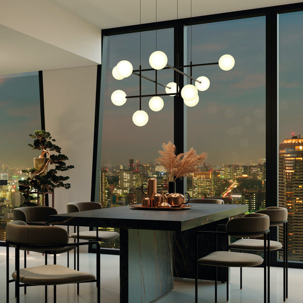 Lámparas de diseño negras