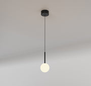 Mantra Cellar Lámpara de techo colgante bola 1 luz negro 7634 - en ambiente