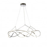 Schuller Molly Lámpara de techo colgante LED gris cromo 763585