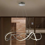 Schuller Molly Lámpara de techo colgante LED 110Ø cromo dimable 763585D