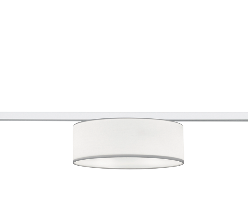 Plafón de techo Trio Duoline 2 luces blanco Ø30cm 76390201