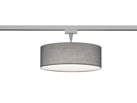 Plafón de techo Trio DUOline LED gris 3000K Ø30cm 76390211