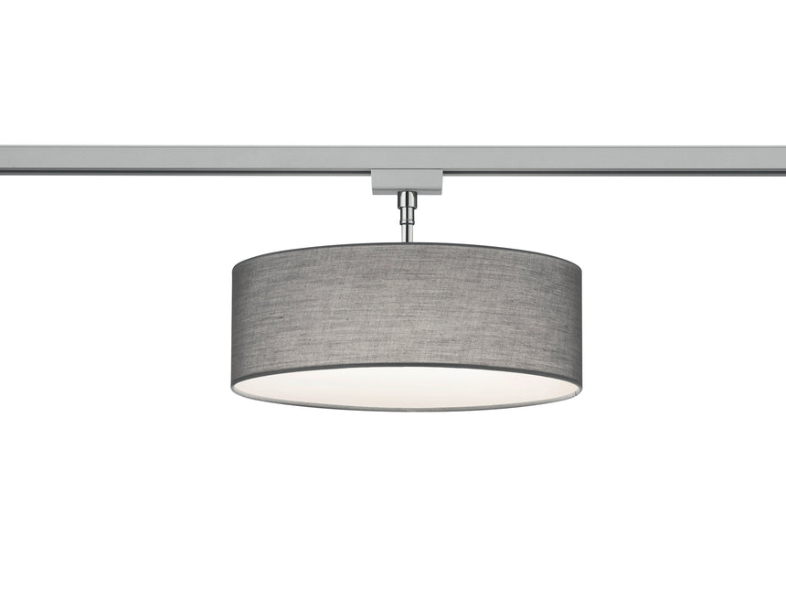 Plafón de techo Trio DUOline LED gris 3000K Ø30cm 76390211