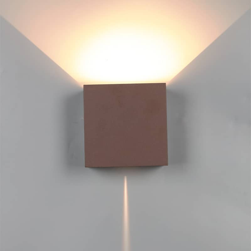 Mantra Davos Xl Aplique exterior LED 2*10W 4000K IP65 marrón 7654