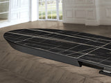 Mesa de comedor Schuller Capri negro extensible 206x79cm vista 2