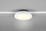 Plafón de techo Trio DUOline LED blanco mate 3000K regulable Ø17cm 76921031