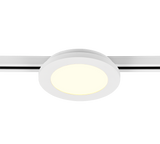 Plafón de techo Trio DUOline LED blanco mate 3000K regulable Ø17cm 76921031