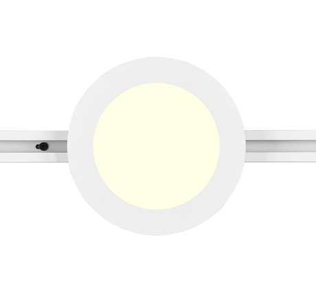 Plafón de techo Trio DUOline LED blanco mate 3000K regulable Ø17cm 76921031