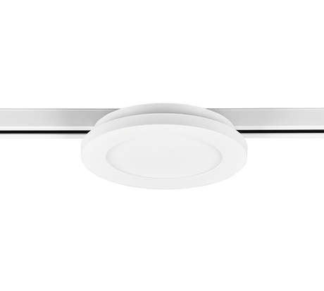 Plafón de techo Trio DUOline LED blanco mate 3000K regulable Ø17cm 76921031