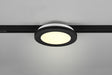 Plafón de techo Trio DUOline LED negro mate 3000K regulable Ø17cm 76921032