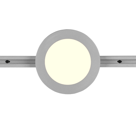 Plafón de techo Trio DUOline LED titan 3000K regulable Ø17cm 76921087