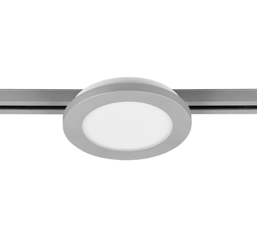 Plafón de techo Trio DUOline LED titan 3000K regulable Ø17cm 76921087