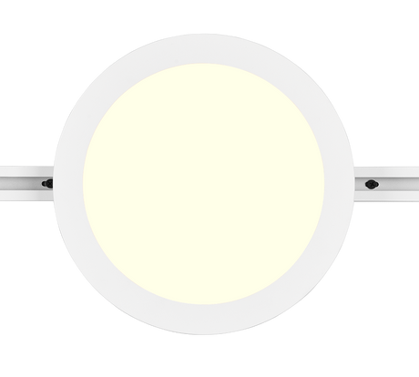 Plafón de techo Trio DUOline LED blanco mate 3000K regulable Ø26cm 76921531