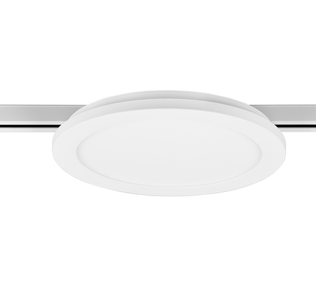 Plafón de techo Trio DUOline LED blanco mate 3000K regulable Ø26cm 76921531