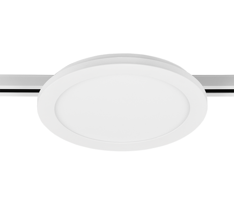 Plafón de techo Trio DUOline LED blanco mate 3000K regulable Ø26cm 76921531