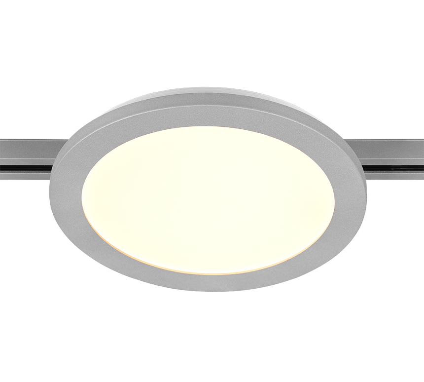 Plafón de techo Trio DUOline LED titan 3000K regulable Ø26cm 76921587