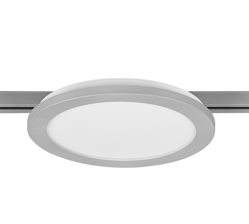 Plafón de techo Trio DUOline LED titan 3000K regulable Ø26cm 76921587