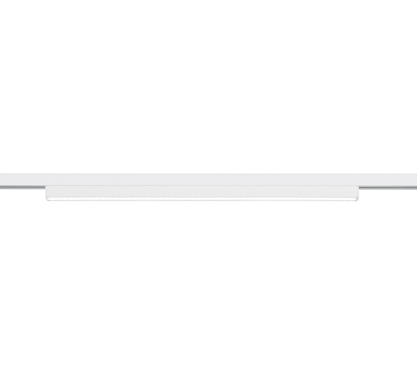 Plafón de techo Trio DUOline LED blanco mate 3000K regulable 50,5cm