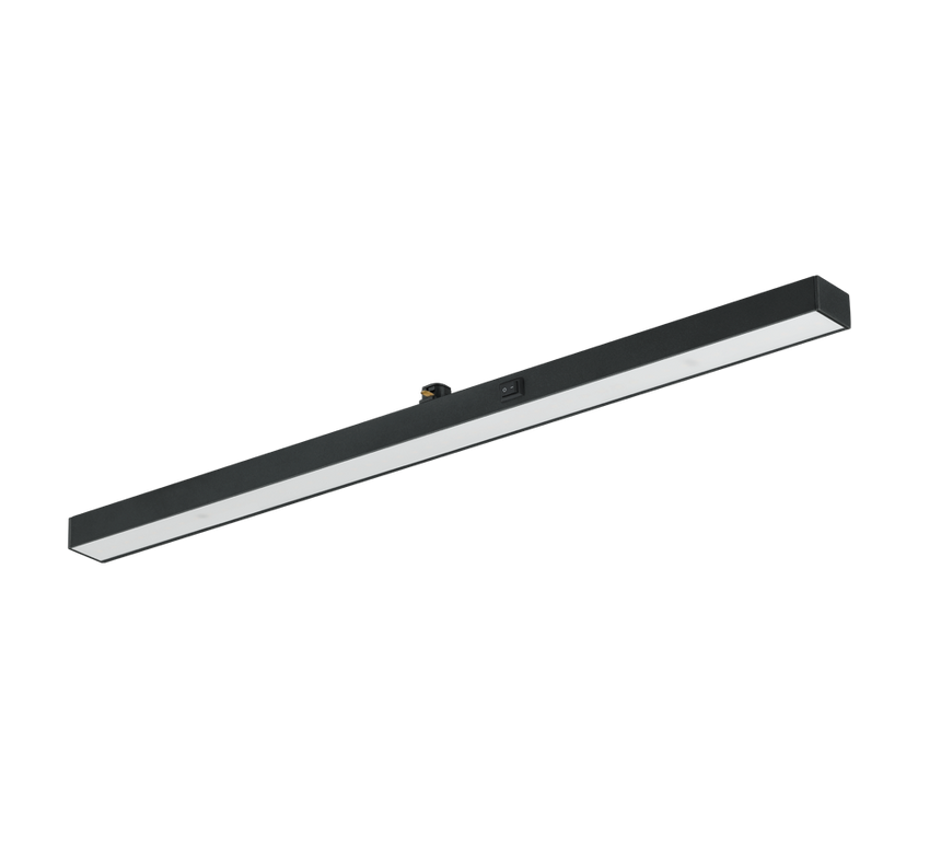 Plafón de techo Trio DUOline LED negro mate 3000K regulable 50,5cm 77020132