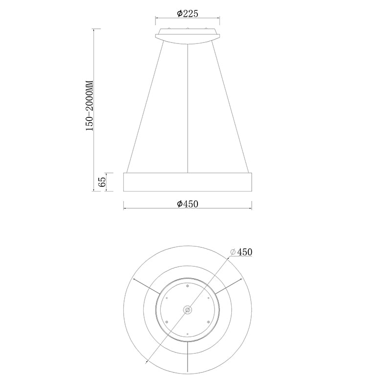 Lámpara de techo Ofertas-3 Dto 50% Mantra negro 7755